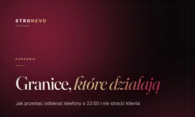 Granice, które działają