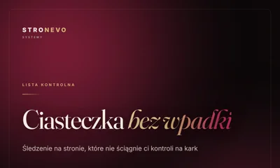 Ciasteczka bez wpadki