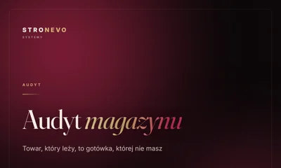 Audyt magazynu